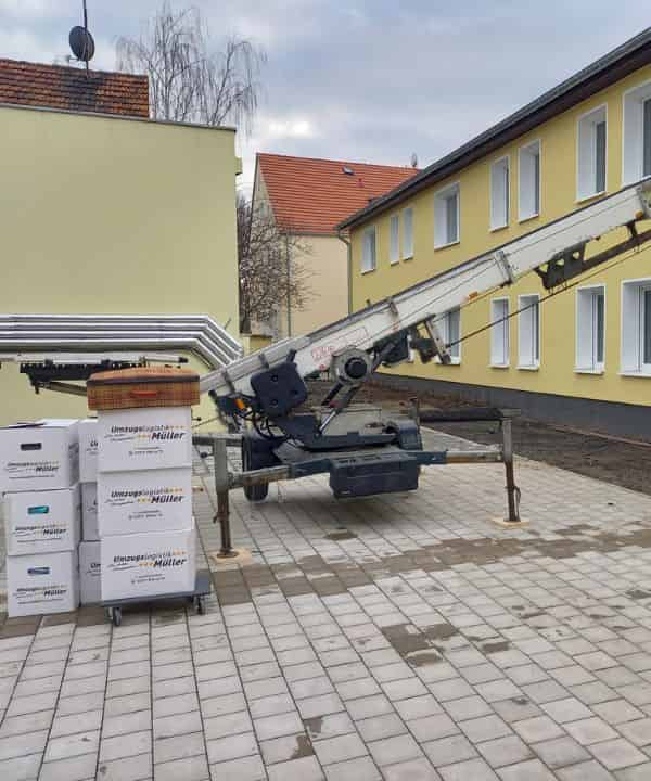Möbellift in Nürnberg Büroumzug